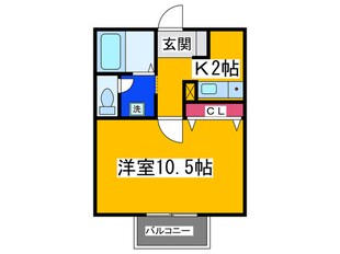 クロー・エイテルパーチの物件間取画像